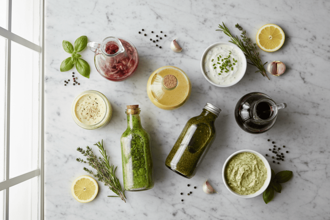 7 easy salad dressing recipes for home cooking