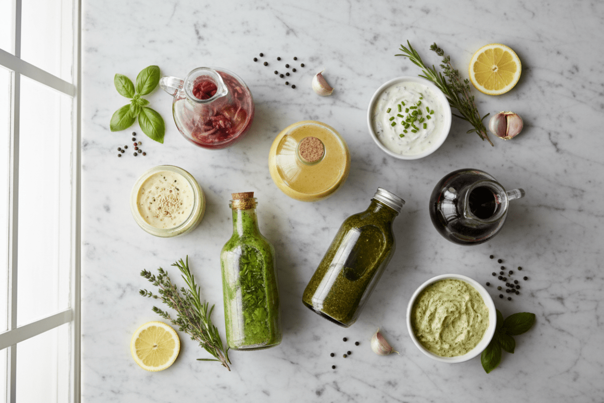 7 easy salad dressing recipes for home cooking