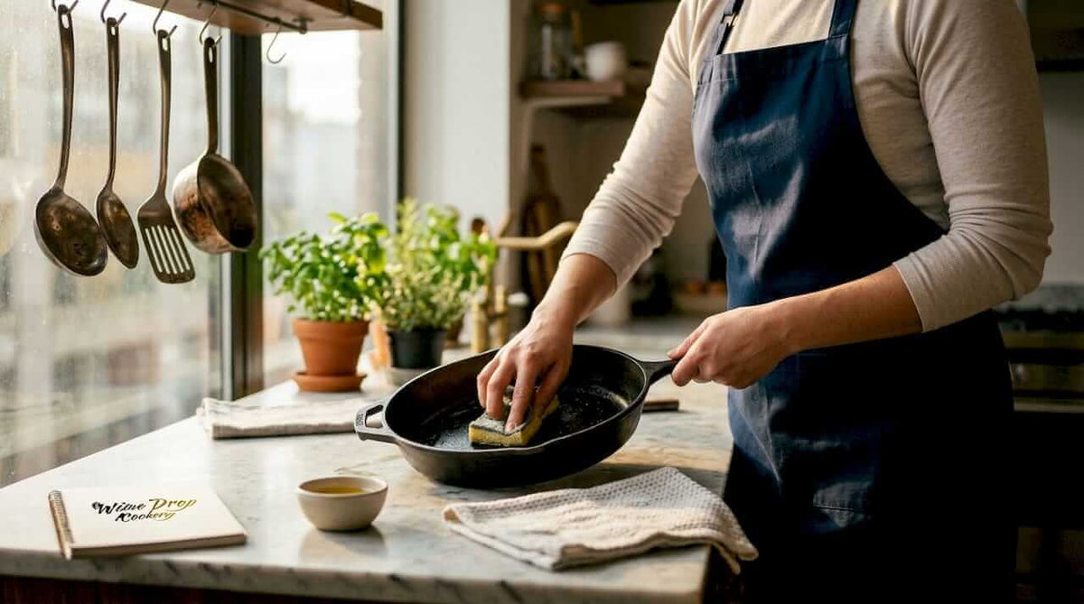 Cast Iron Care Your Complete Maintenance Guide - Wine Drop Cookery LLC