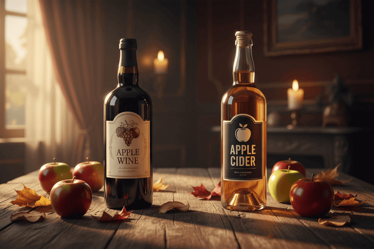 Hard Cider vs Apple Wine What's The Specs - Wine Drop Cookery LLC