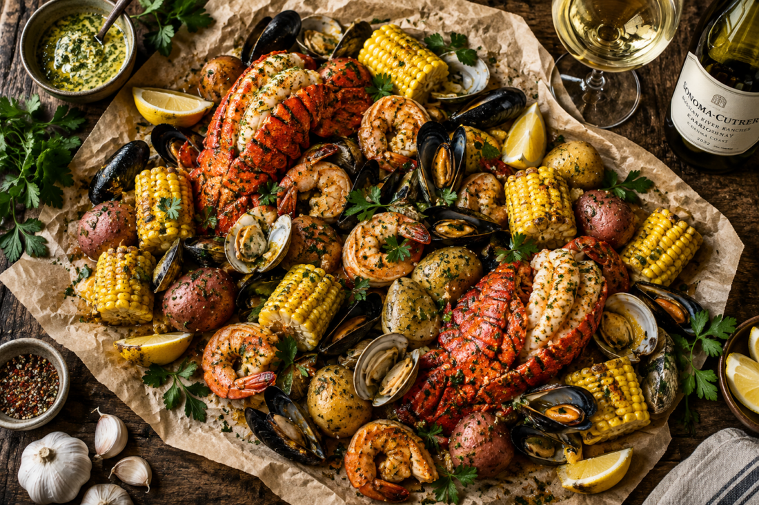 How to Make a Seafood Boil with White Wine