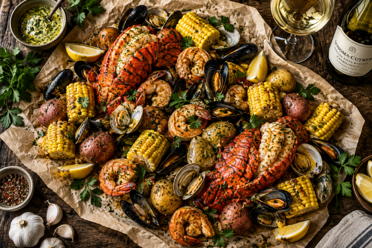 How to Make a Seafood Boil with White Wine