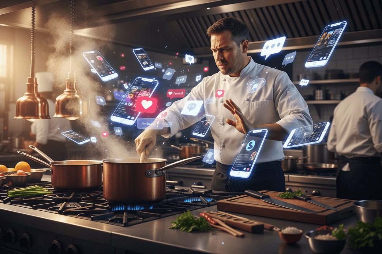 Online Presence for Culinary Professionals The Uphill Battle - Wine Drop Cookery LLC