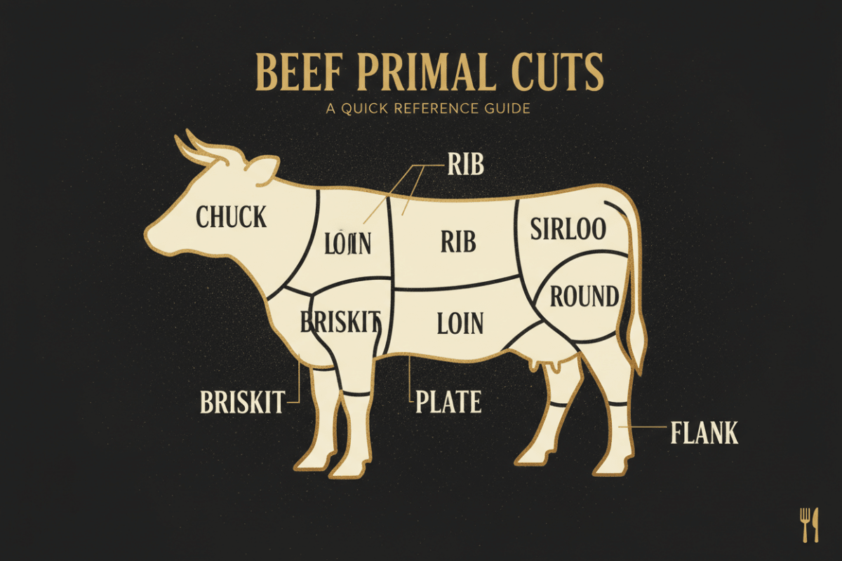 Primal Cuts Quick Reference: Beef