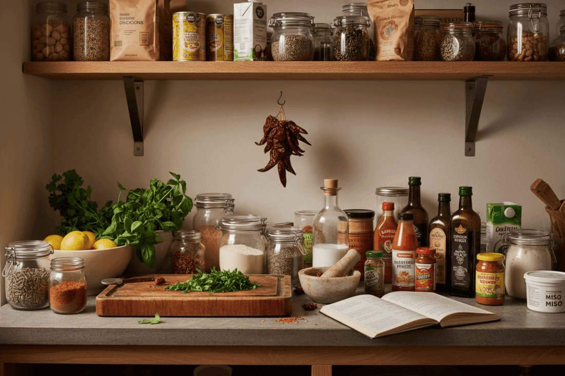 The Complete Food Pantry Essentials List - Wine Drop Cookery LLC
