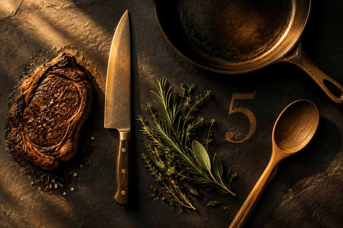 The Five Golden Rules of Cooking