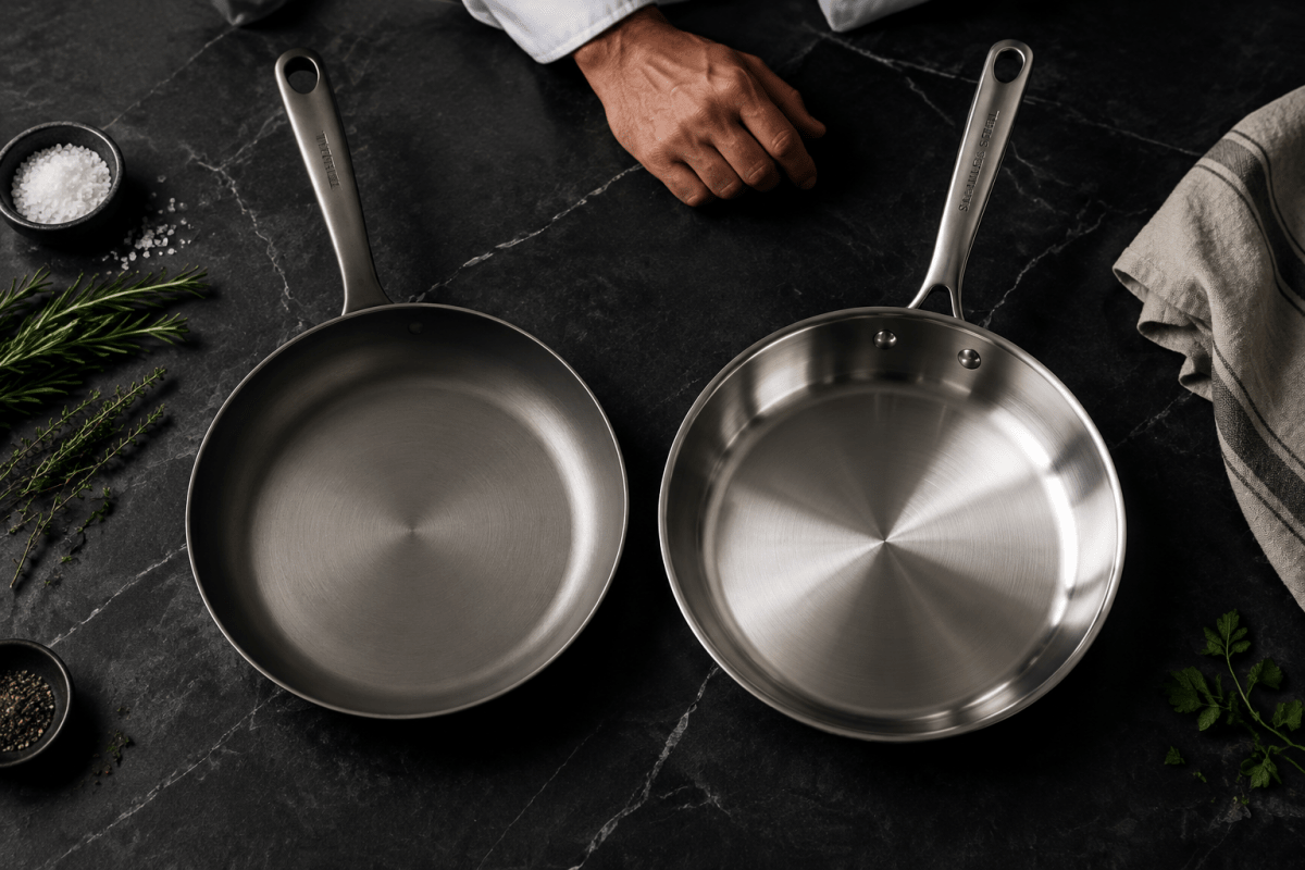 Titanium Cookware vs Stainless Steel: A Chef's Honest Buyer's Guide