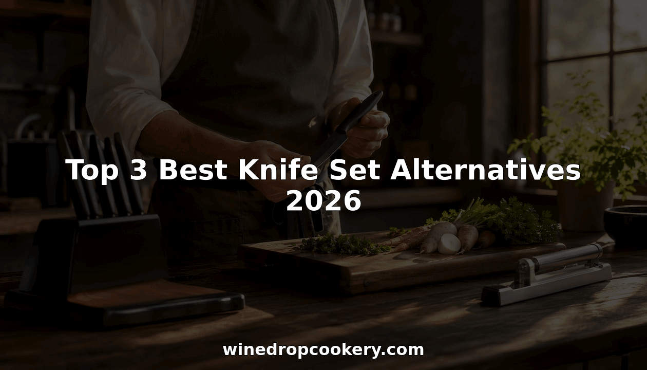 Top 3 Best Knife Set Alternatives 2026 - Wine Drop Cookery LLC