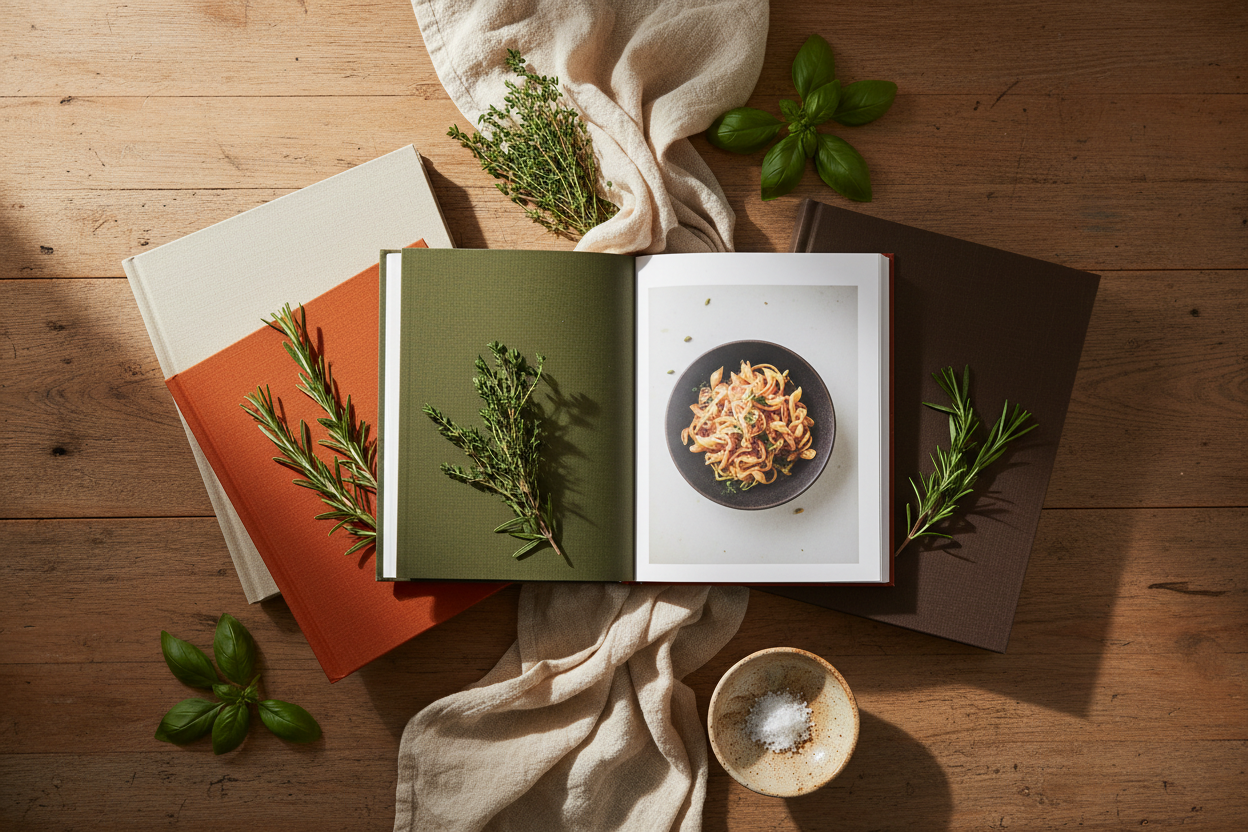 Cookery Recipe Books from the Wine Drop Cookery