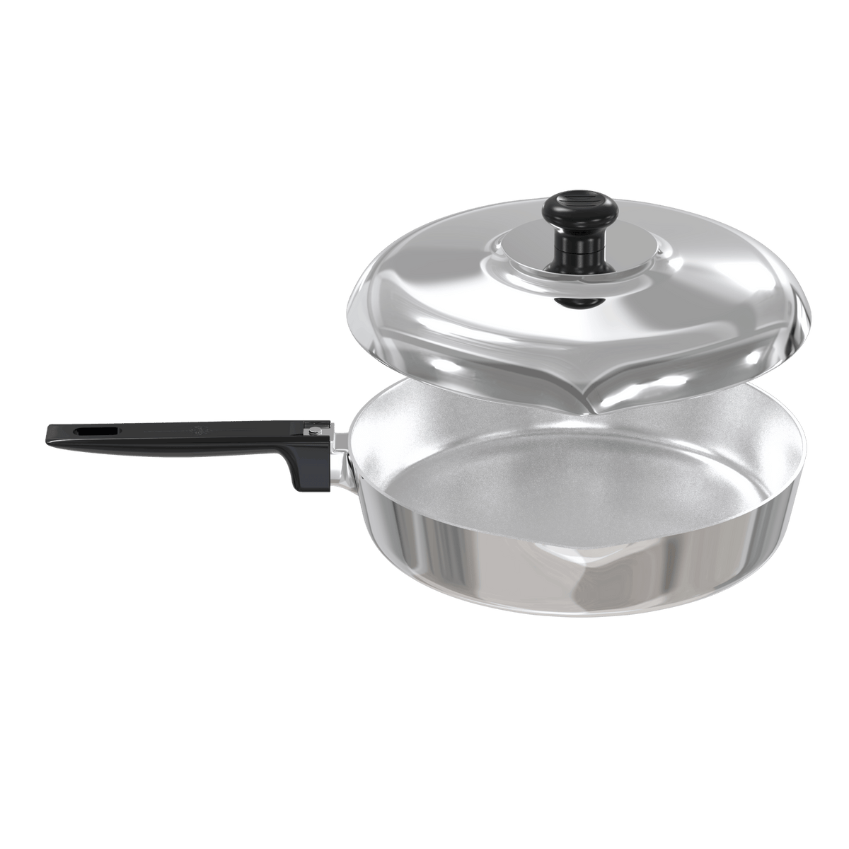 10 Inch Sauté Pan with Lid Set - Wine Drop Cookery LLC