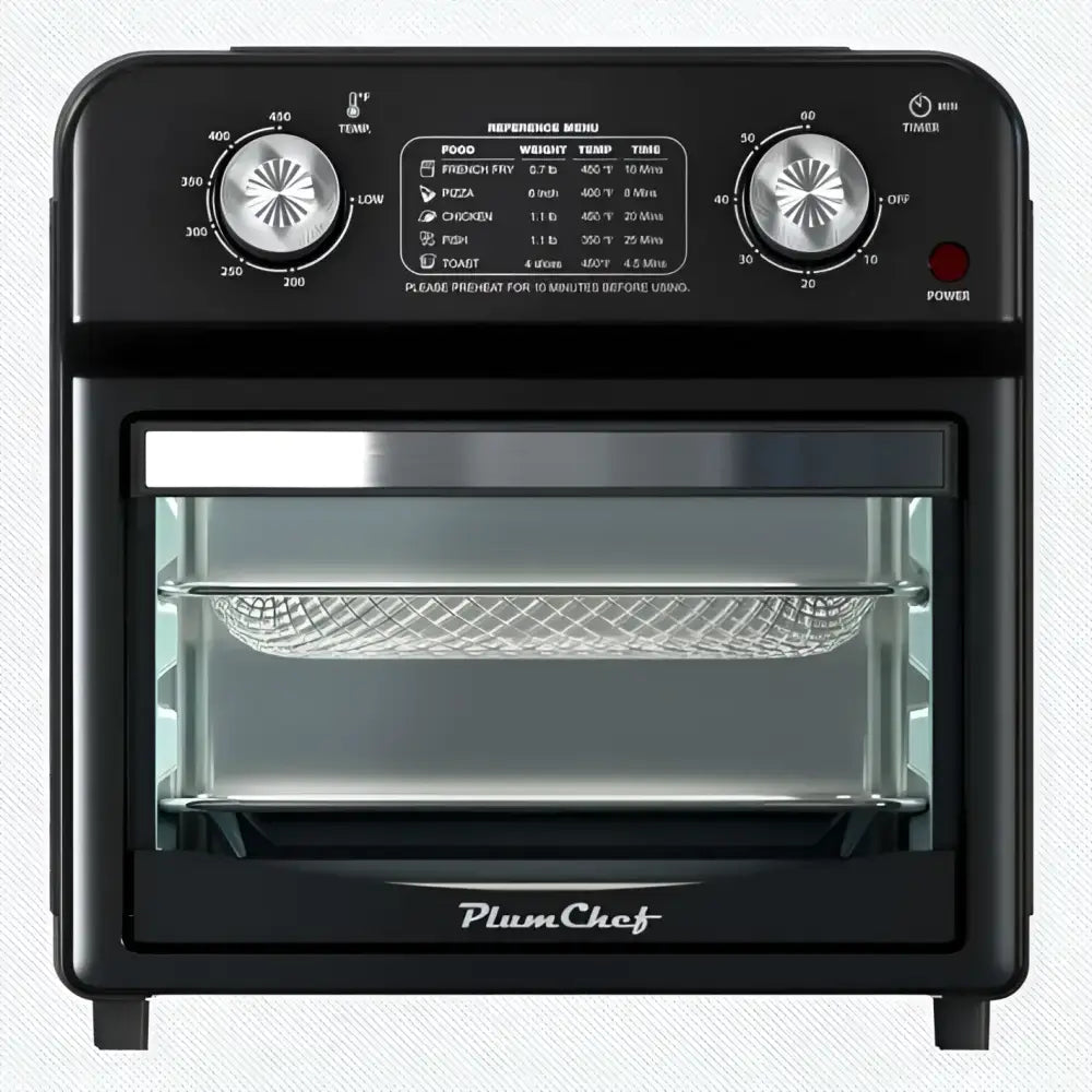 12 Liter Air Fryer with Dual Knob Control - Wine Drop Cookery LLC