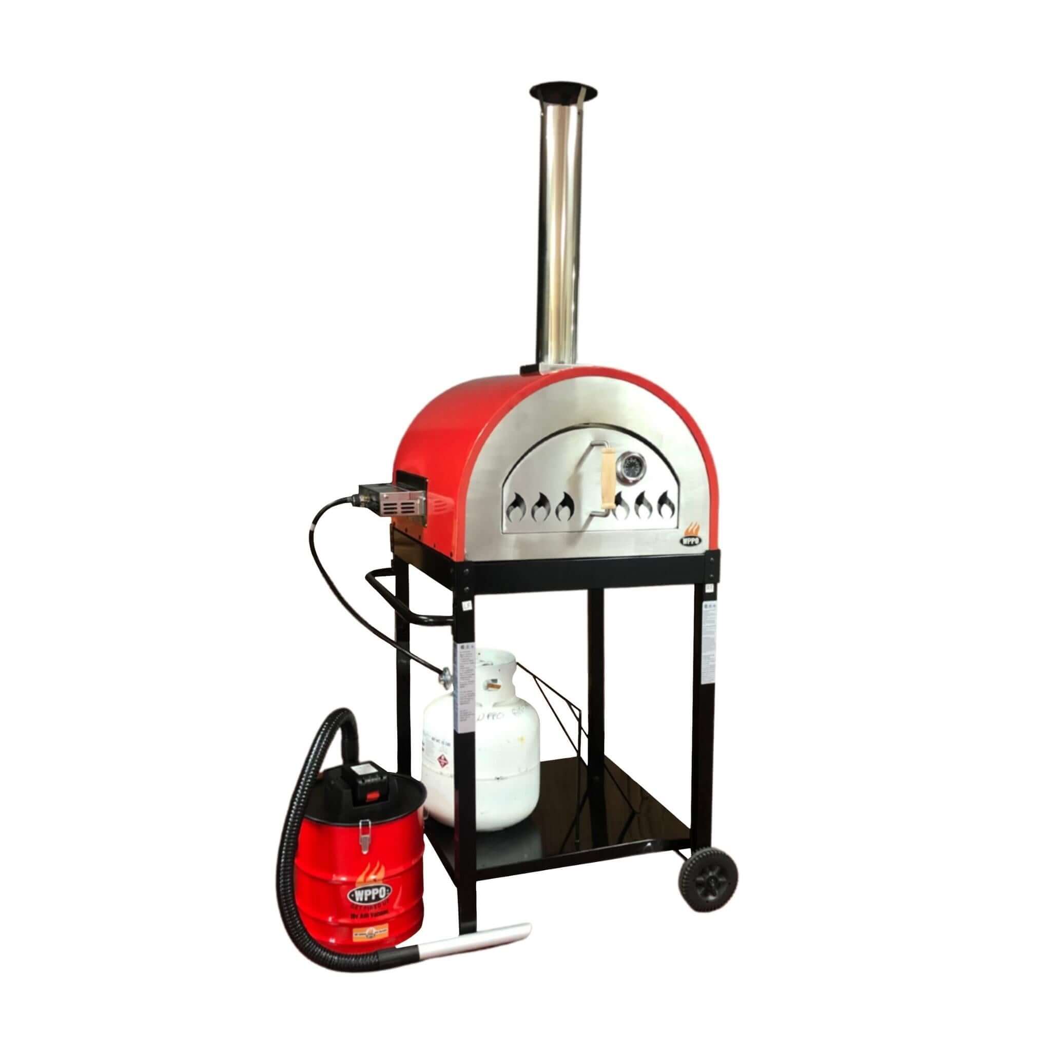  Dual Fueled Pizza Oven With Gas Attachment- Wood and Gas Powered