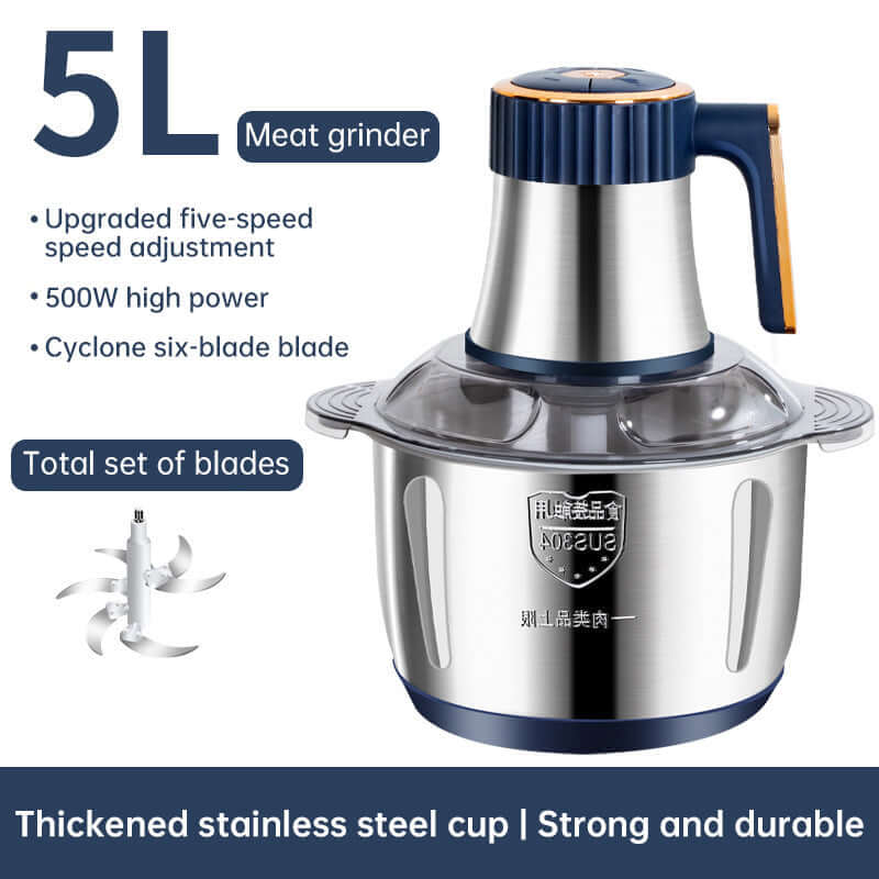 Electric Meat Grinders 5L Food Processor