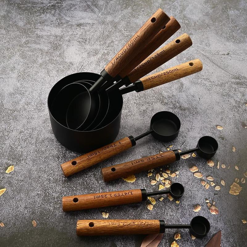Stainless Steel Measuring Cup & Spoon Set