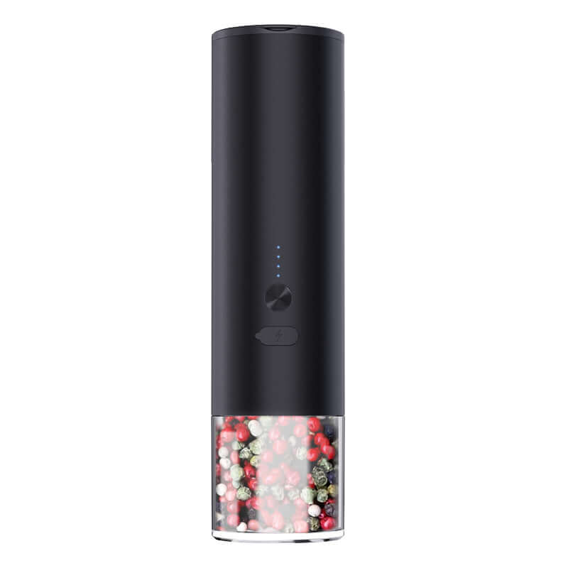 Electric Salt and Pepper Grinder Set with LED