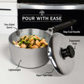 2 Quart Sauce Pan with Lid Set - Wine Drop Cookery LLC