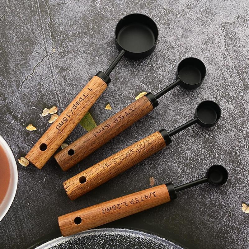 Stainless Steel Measuring Cup & Spoon Set