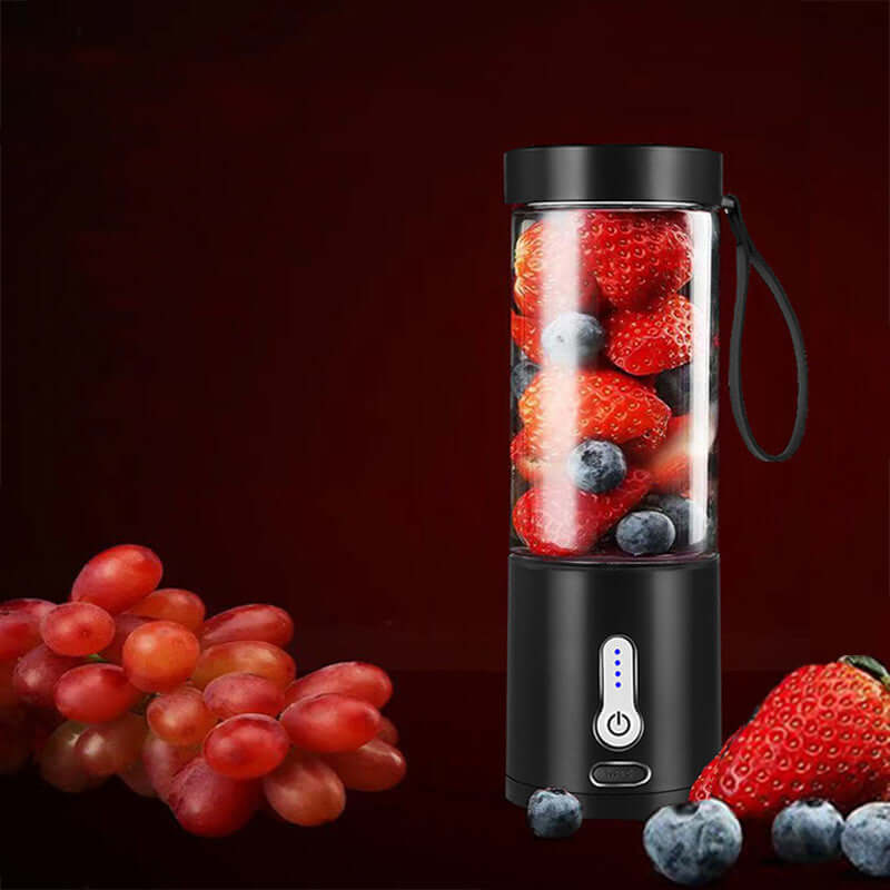 Portable Hand-Operated Juice Blender No Electricity Needed