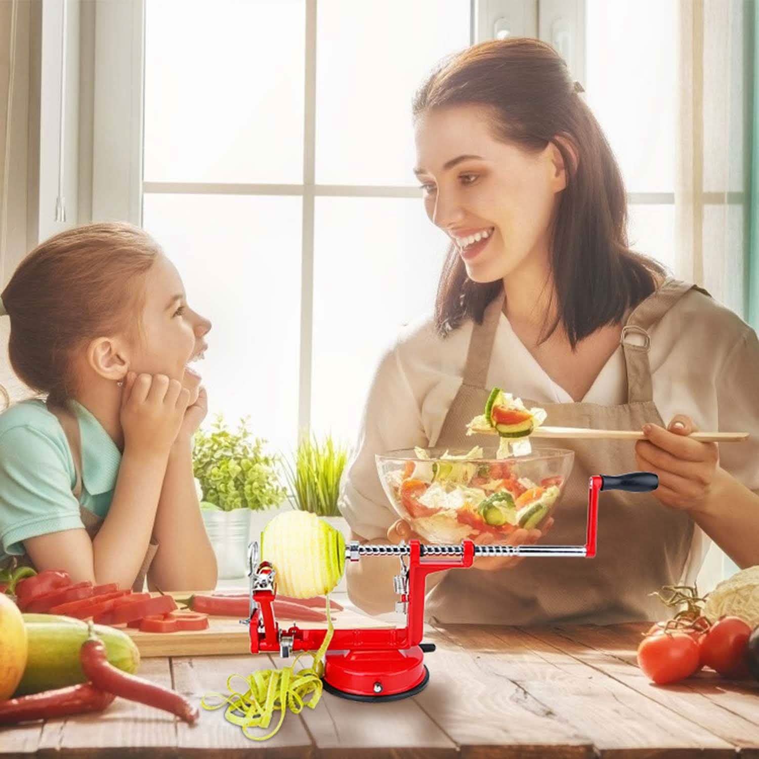 3-in-1 Apple Peeler, Corer and Slicer