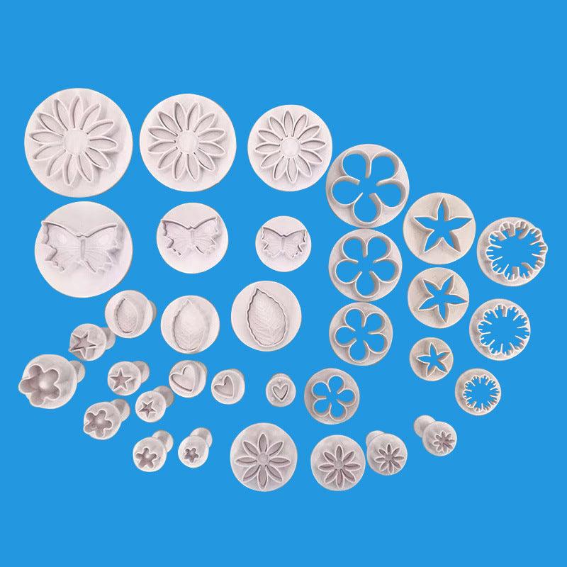 Fondant and Cookie Cutter Set, 33 Pieces