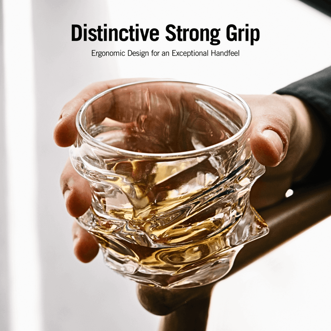 Storm Japanese Crystal Whisky Glass - Wine Drop Cookery