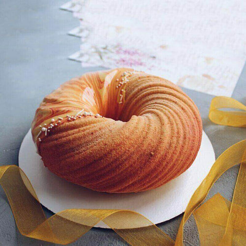 3D Swirl Silicone Cake Mold Round 1