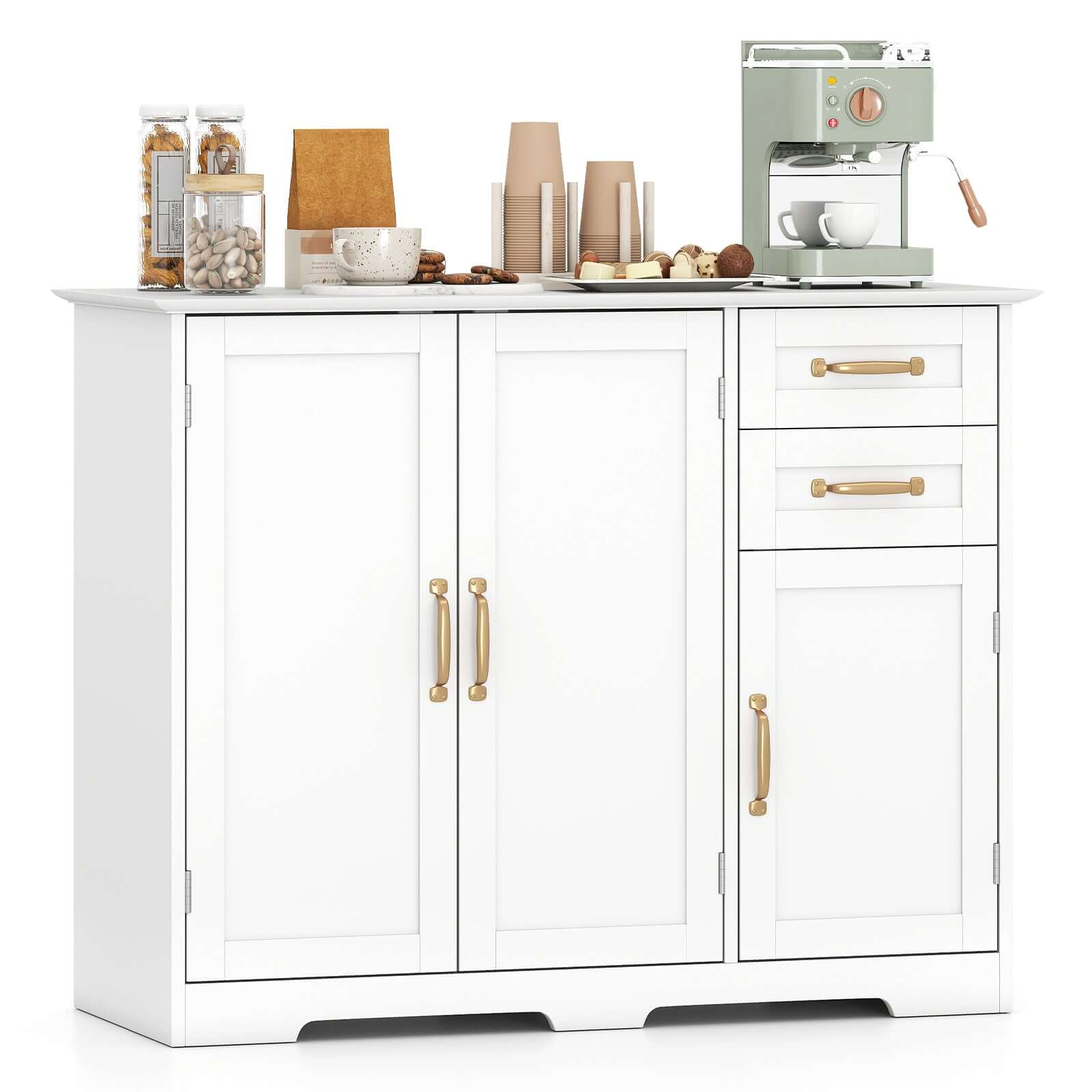 40 Inch Modern Kitchen Sideboard Buffet Cabinet