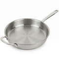 5-Ply Stainless Steel Frying Pan - Wine Drop Cookery LLC