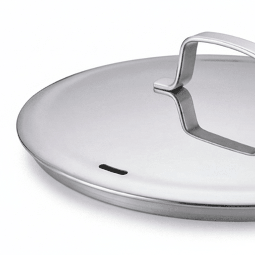 5-Ply Stainless Stock Pot with Lid, 7-Qt - Wine Drop Cookery LLC