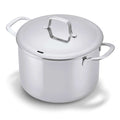 5-Ply Stainless Stock Pot with Lid, 7-Qt - Wine Drop Cookery LLC