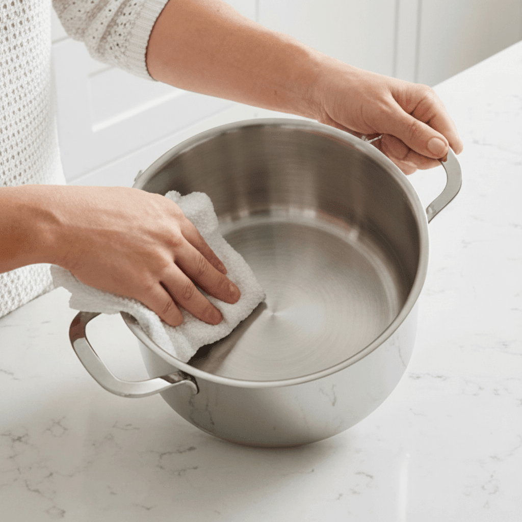 5-Ply Stainless Stock Pot with Lid, 7-Qt - Wine Drop Cookery LLC