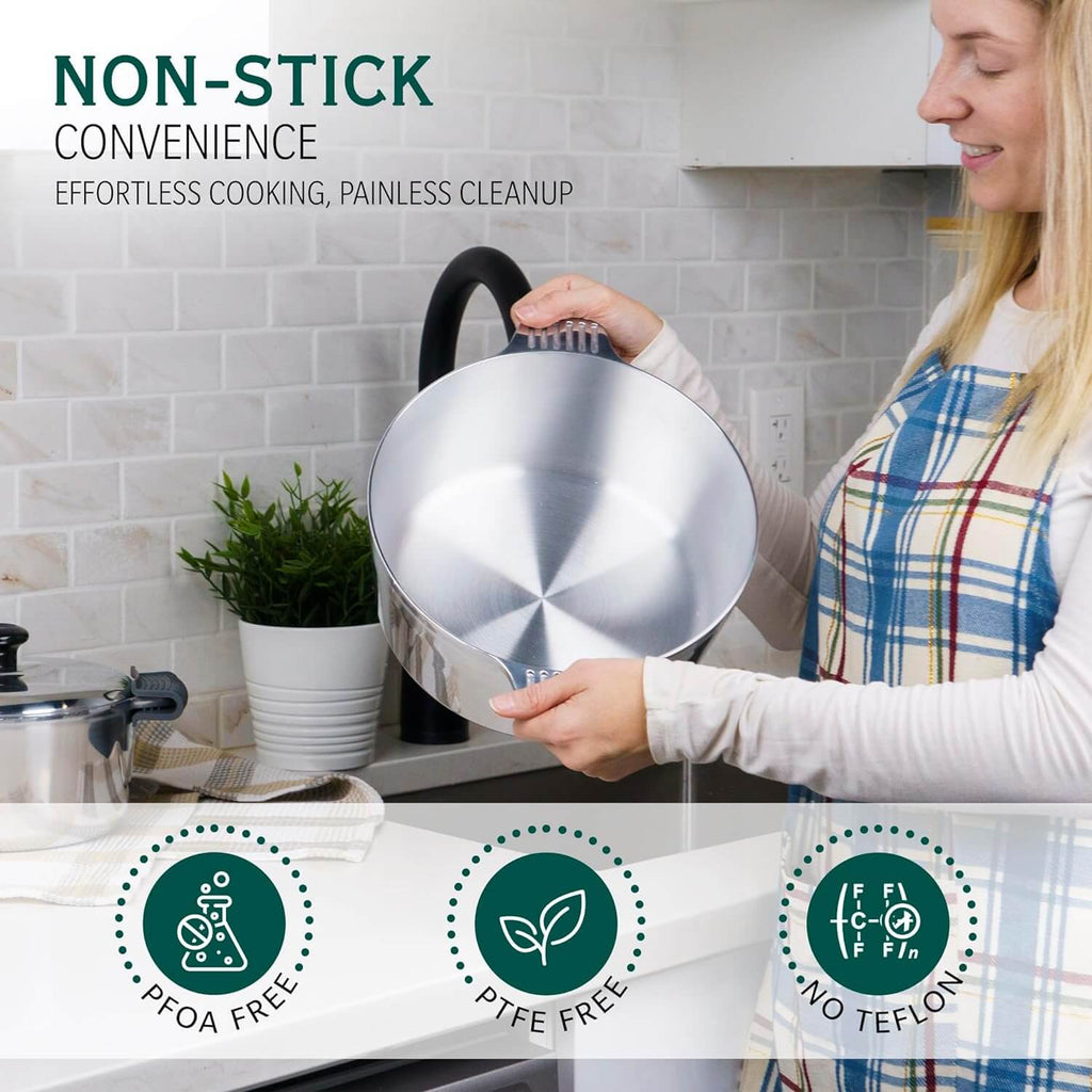 5 Quarts Round Dutch Oven with Lid - Wine Drop Cookery LLC