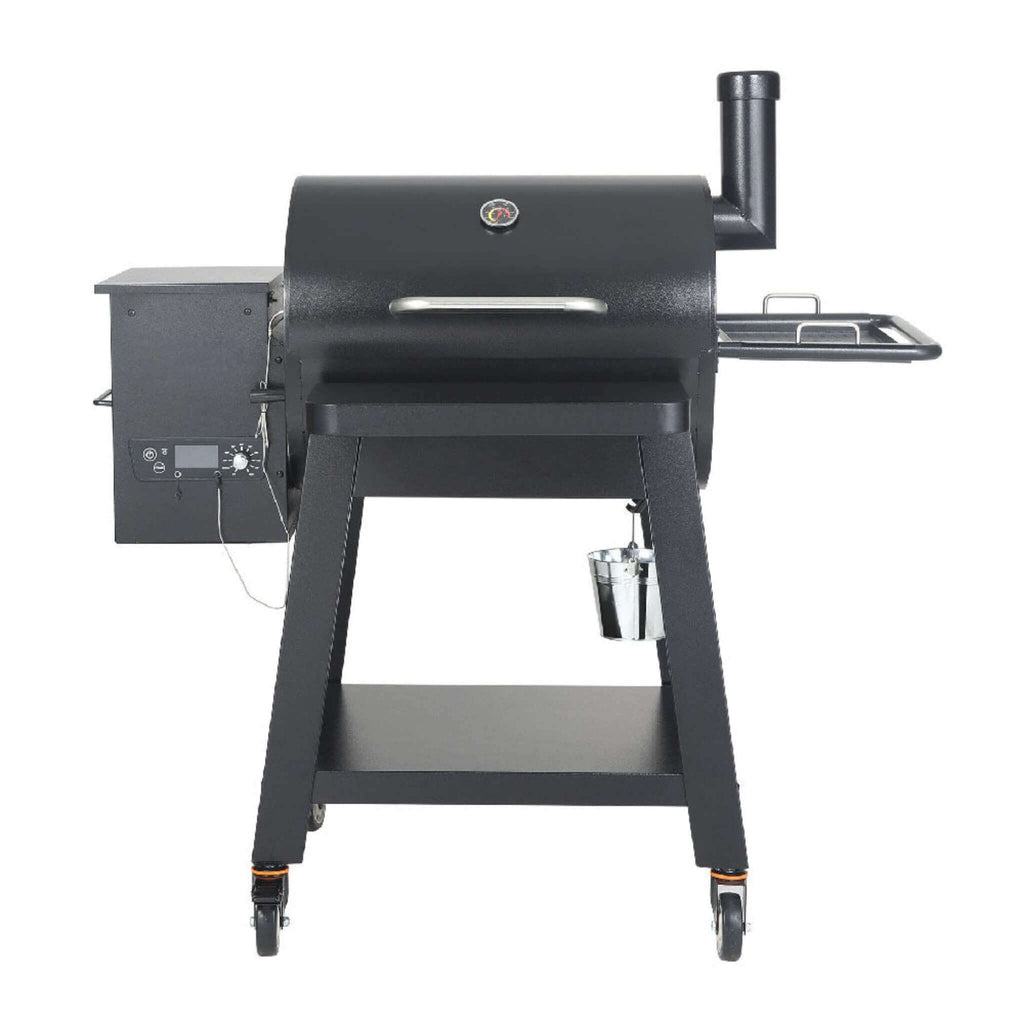53-Inch Heavy-Duty Portable Pellet BBQ Grill - Wine Drop Cookery LLC
