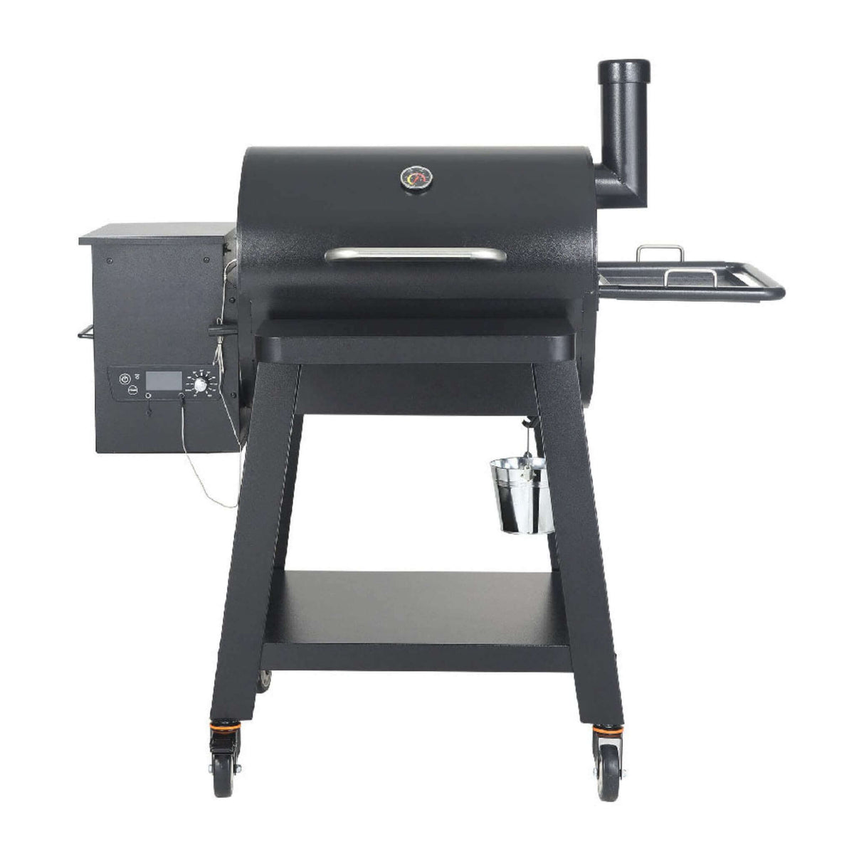 53-Inch Heavy-Duty Portable Pellet BBQ Grill - Wine Drop Cookery LLC