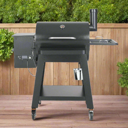 53-Inch Heavy-Duty Portable Pellet BBQ Grill
