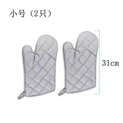 Extra-Long Cotton Oven Gloves 23-Inch 7