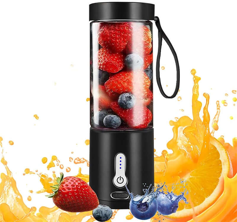Portable Hand-Operated Juice Blender No Electricity Needed