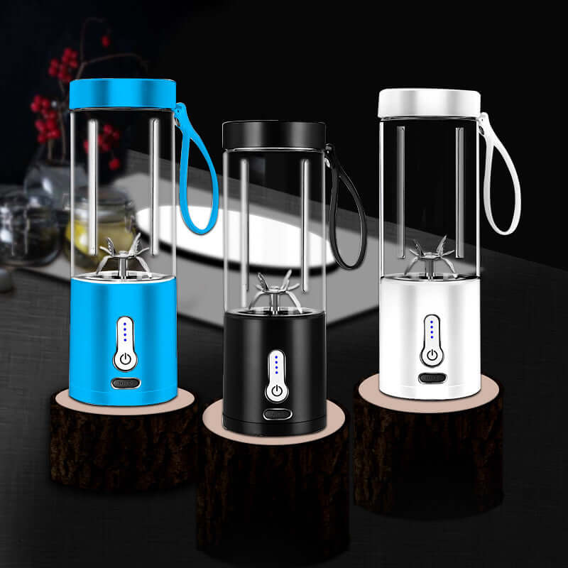 Portable Hand-Operated Juice Blender No Electricity Needed
