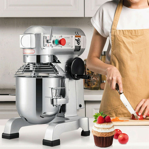 15QT Commercial Dough Kneader Bakery Mixer Machine - Wine Drop Cookery