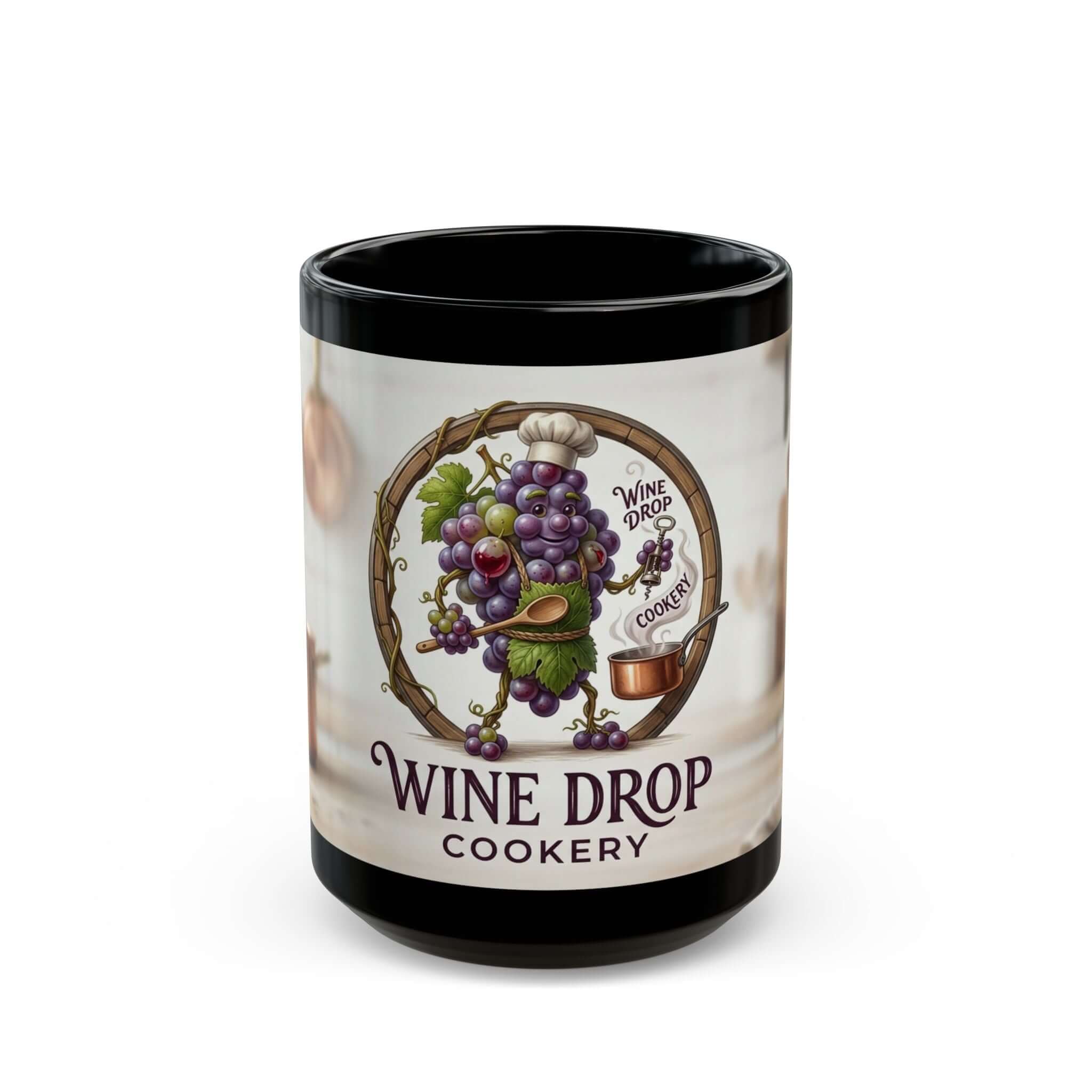 Let Chef D'Grape Enjoy a Cup of Coffee With You 1