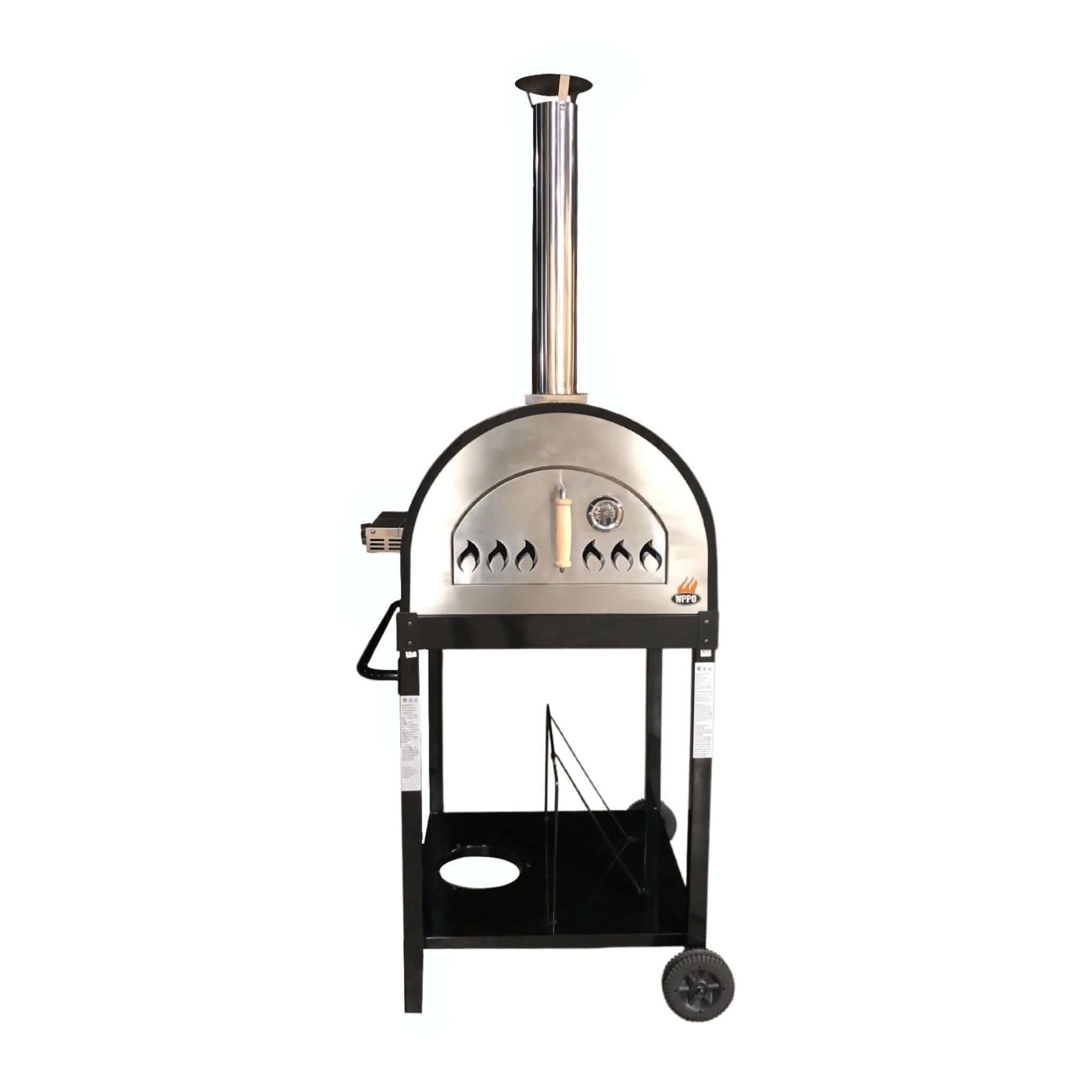  Dual Fueled Pizza Oven With Gas Attachment- Wood and Gas Powered