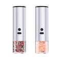 Electric Salt and Pepper Grinder Set with LED