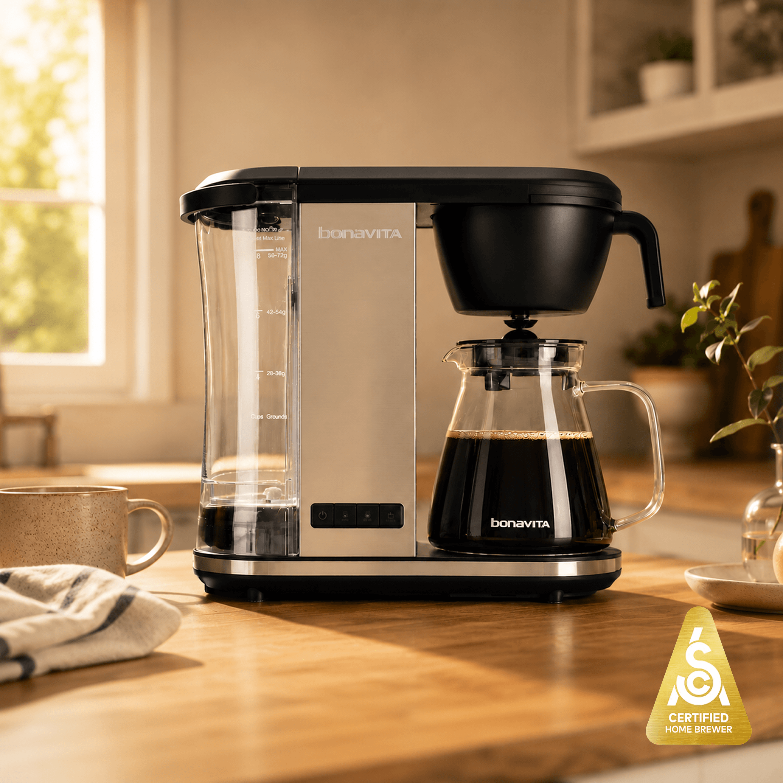 Enthusiast 8-Cup Drip Coffee Brewer 