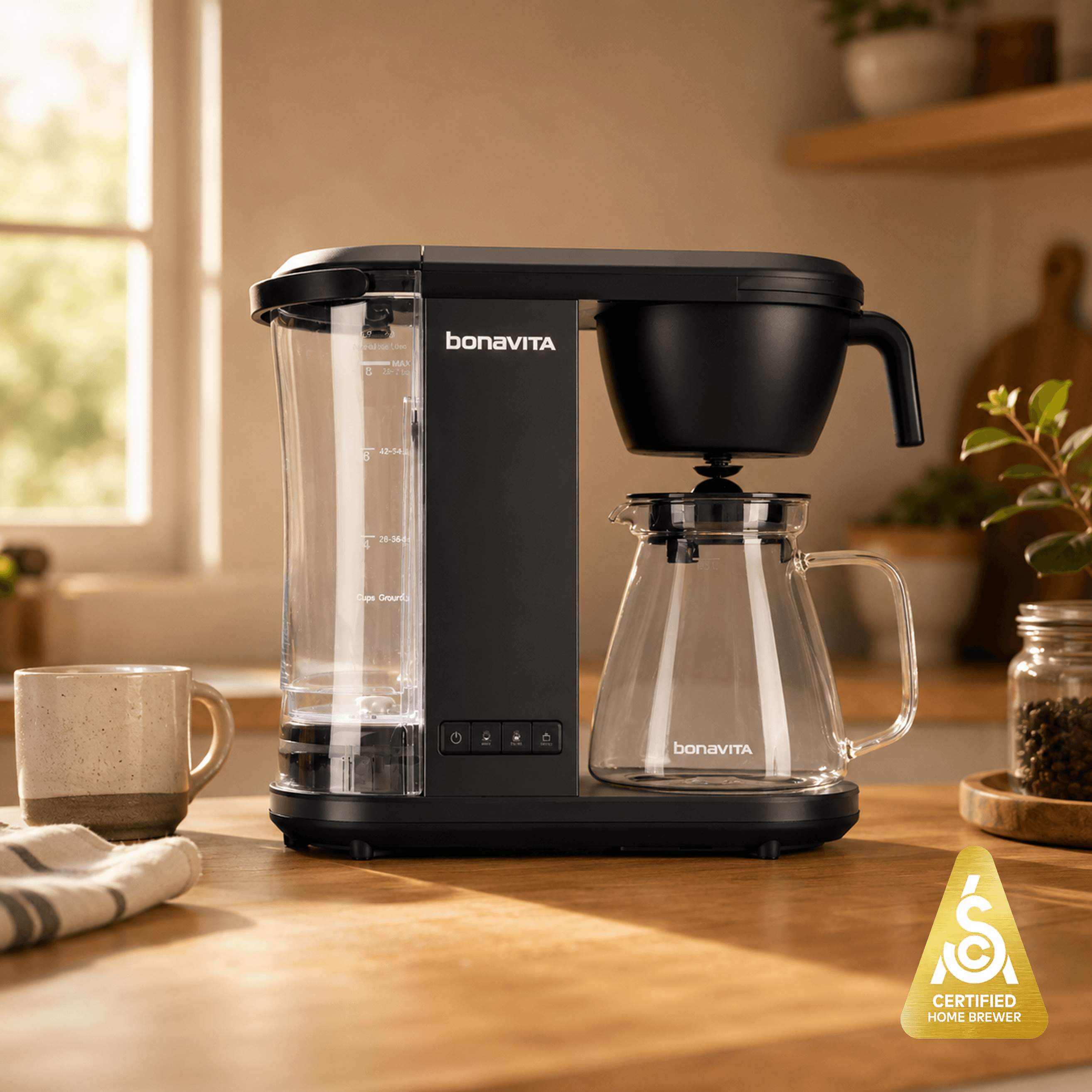 Enthusiast 8-Cup Drip Coffee Brewer 