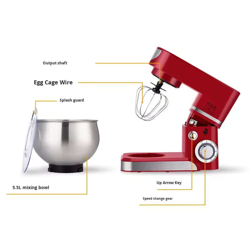 Automatic Dough Kneader & Electric Egg Beater