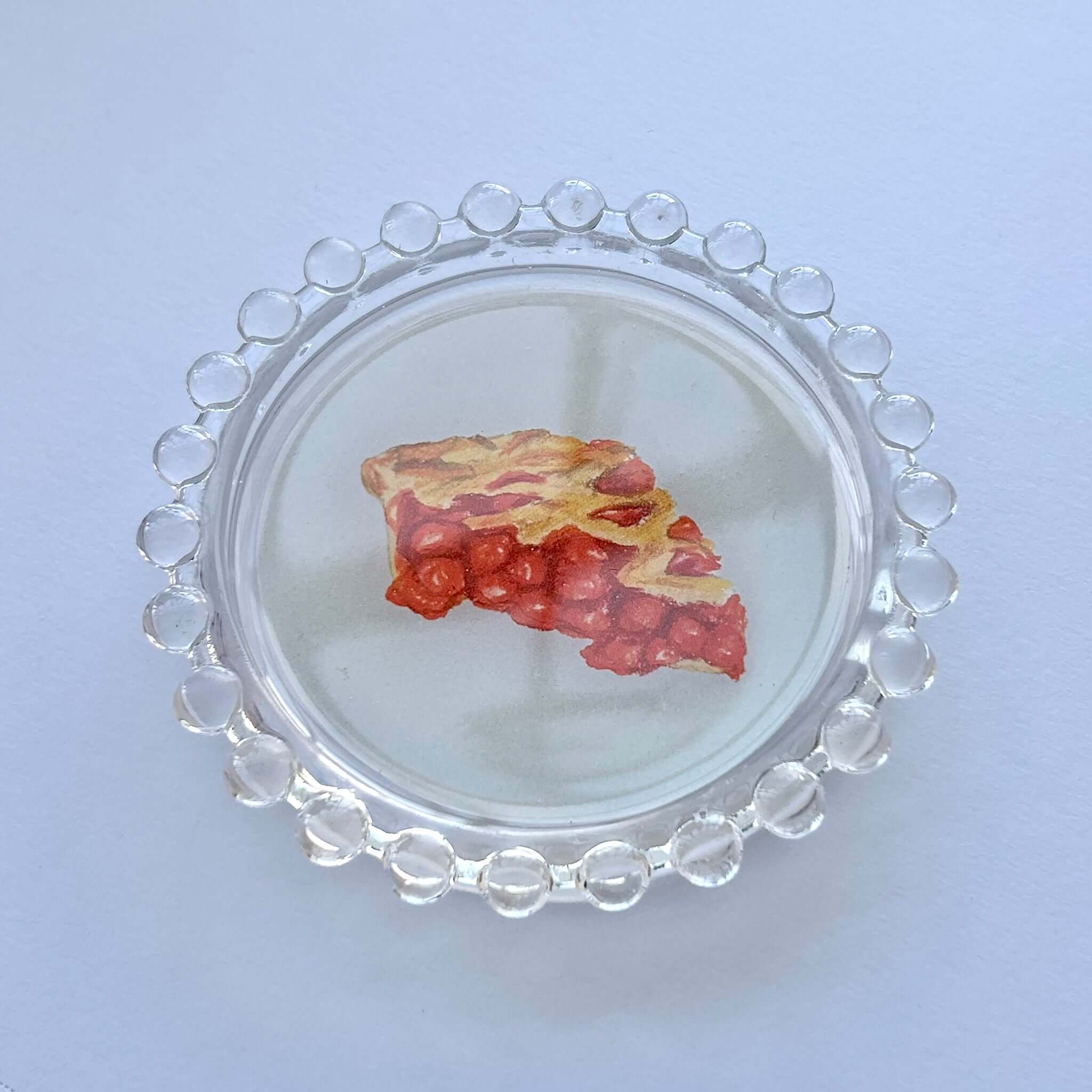 Cherry Pie Trinket Dish