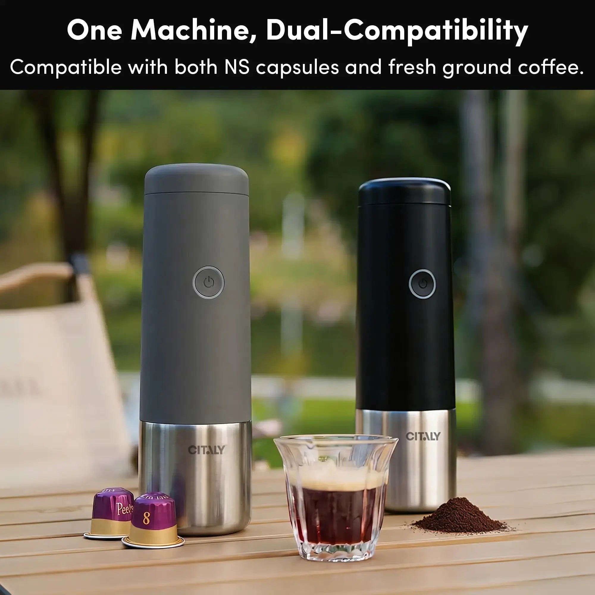 Portable Espresso Machine Fast Self-Heating