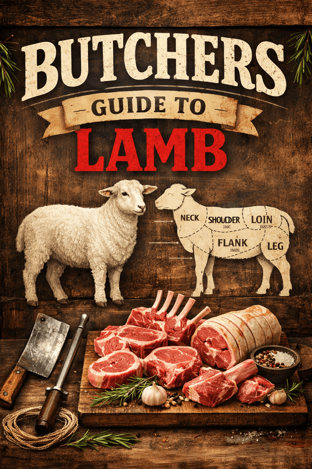Butchery Guide to Lamb -Downloadable