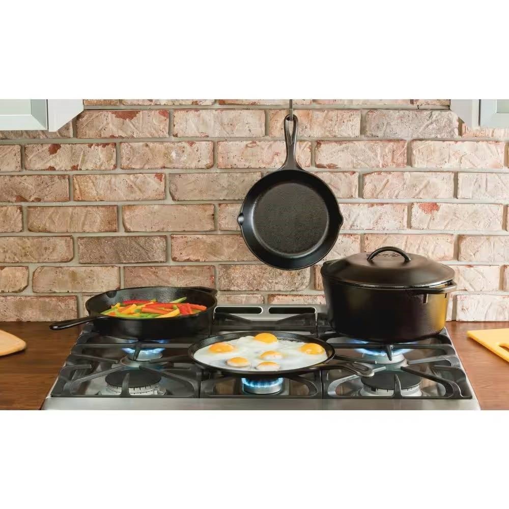 5-piece cast iron cookware set, additional product view