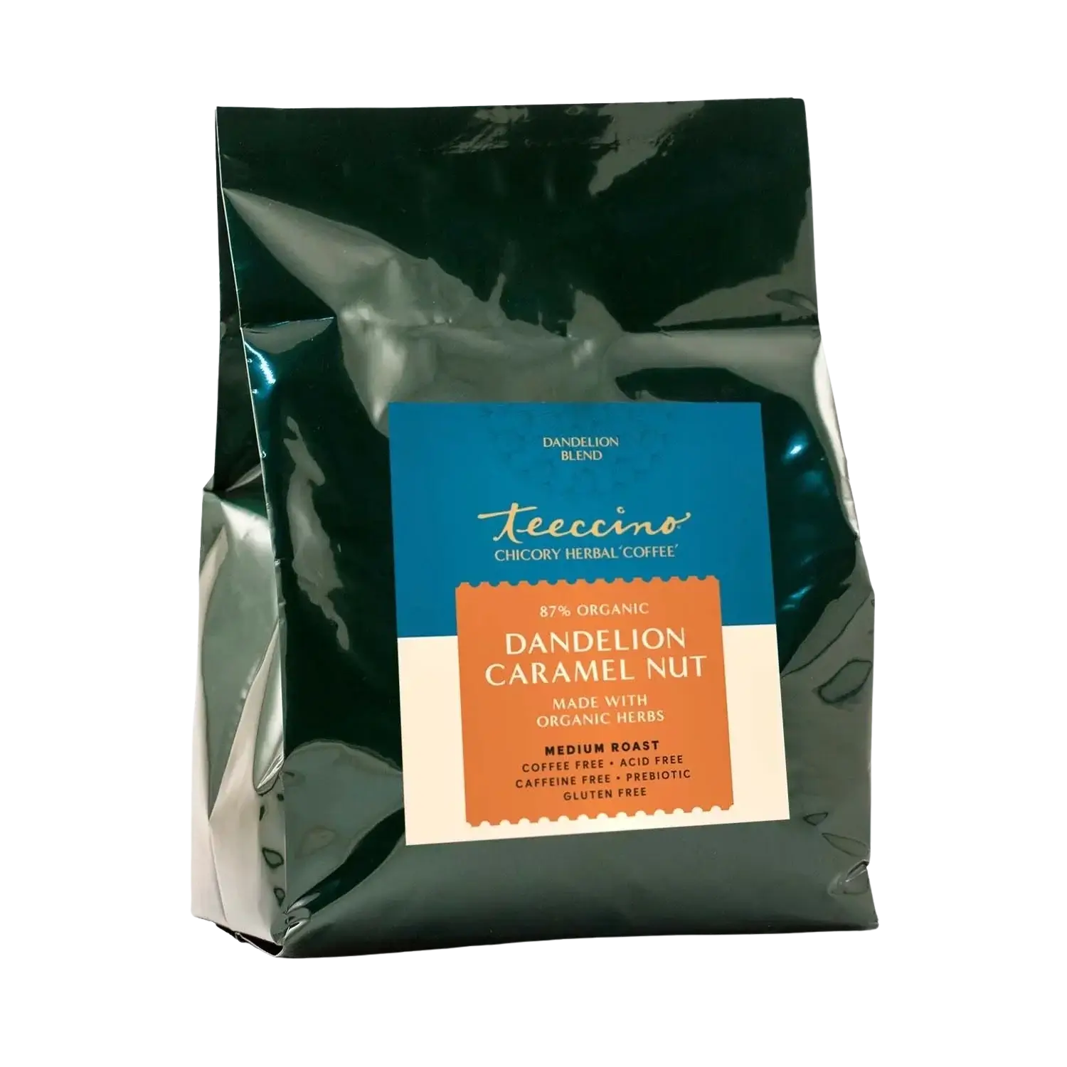 Dandelion Caramel Nut Chicory Herbal Coffee - Wine Drop Cookery